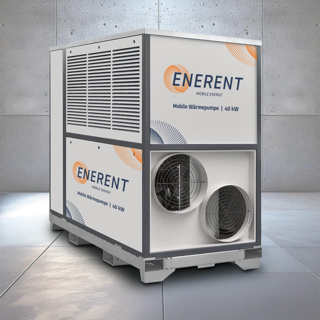 Mobile Heiz- und Kühllösung - Waermepumpe | © ENERENT