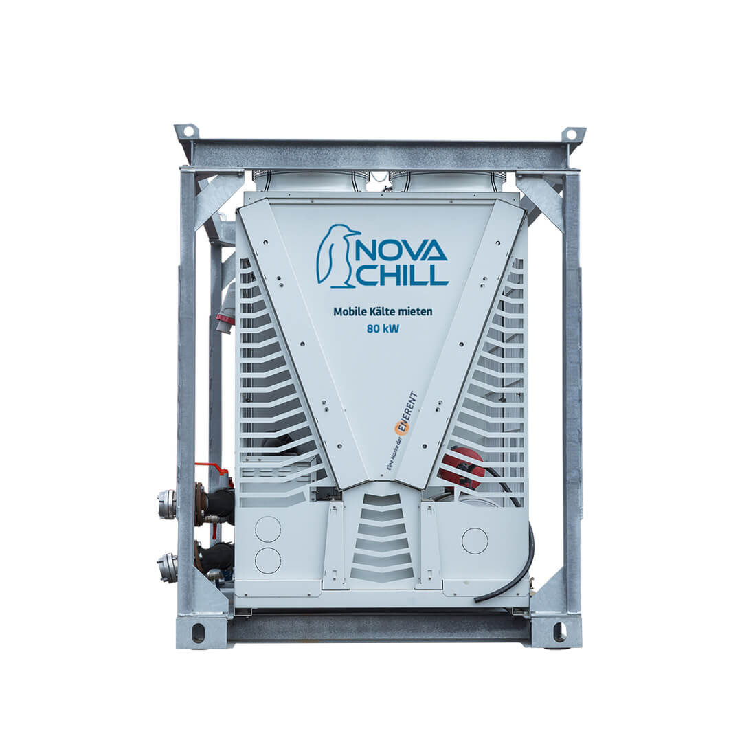 Schmalseite - Kaltwassersatz 80 kW - NOVACHILL | © ENERENT